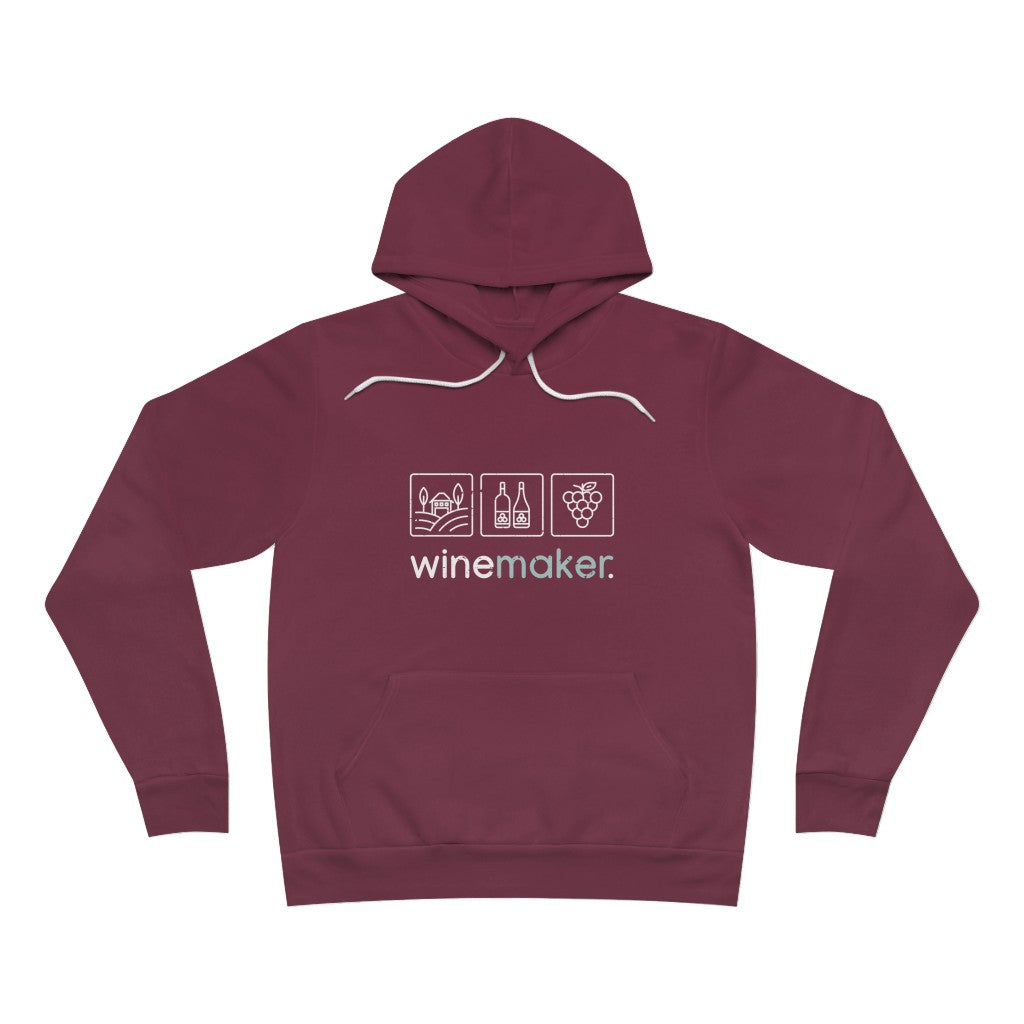 Wine Maker's Fleece Pullover Hoodie