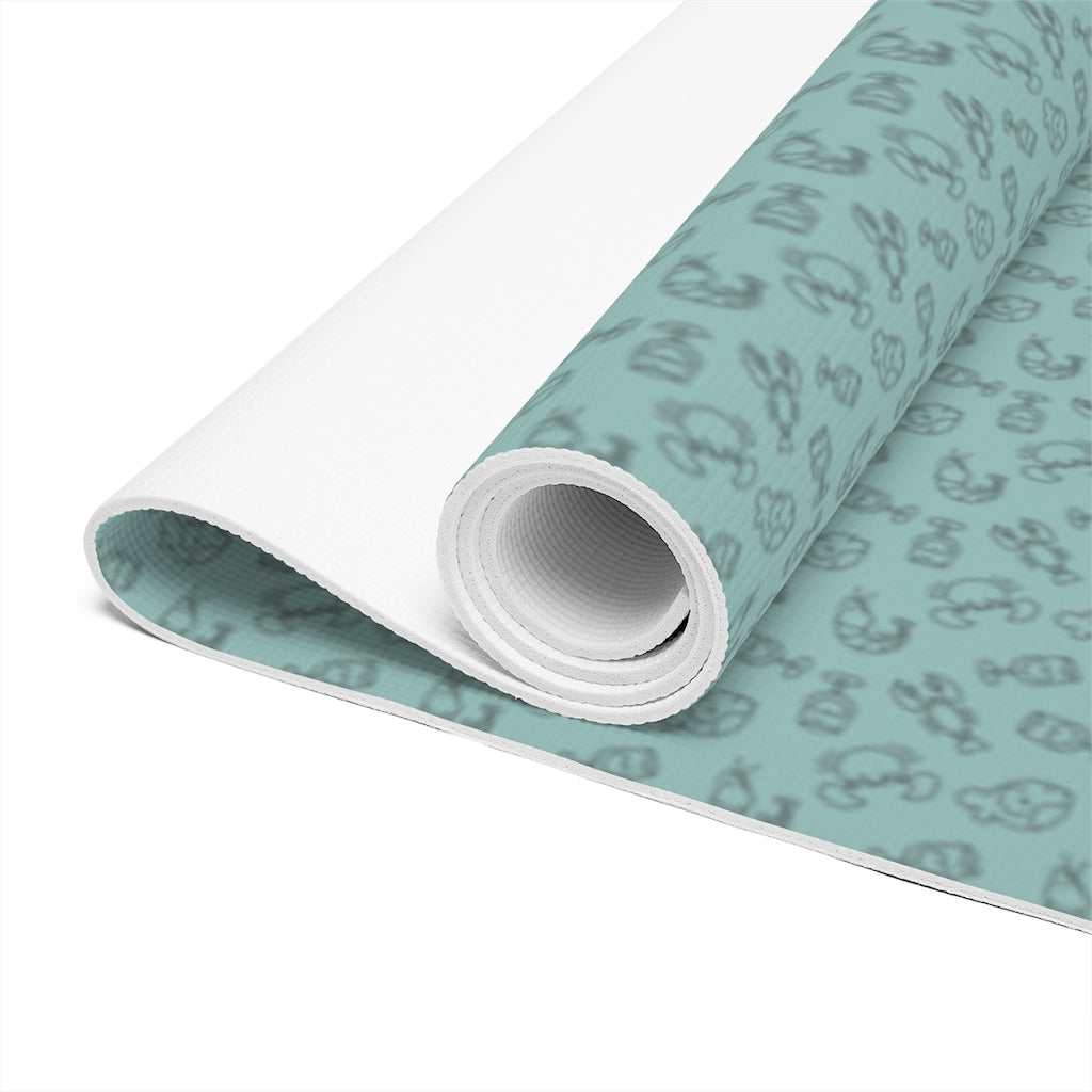 Seafood and Wine Foam Yoga Mat