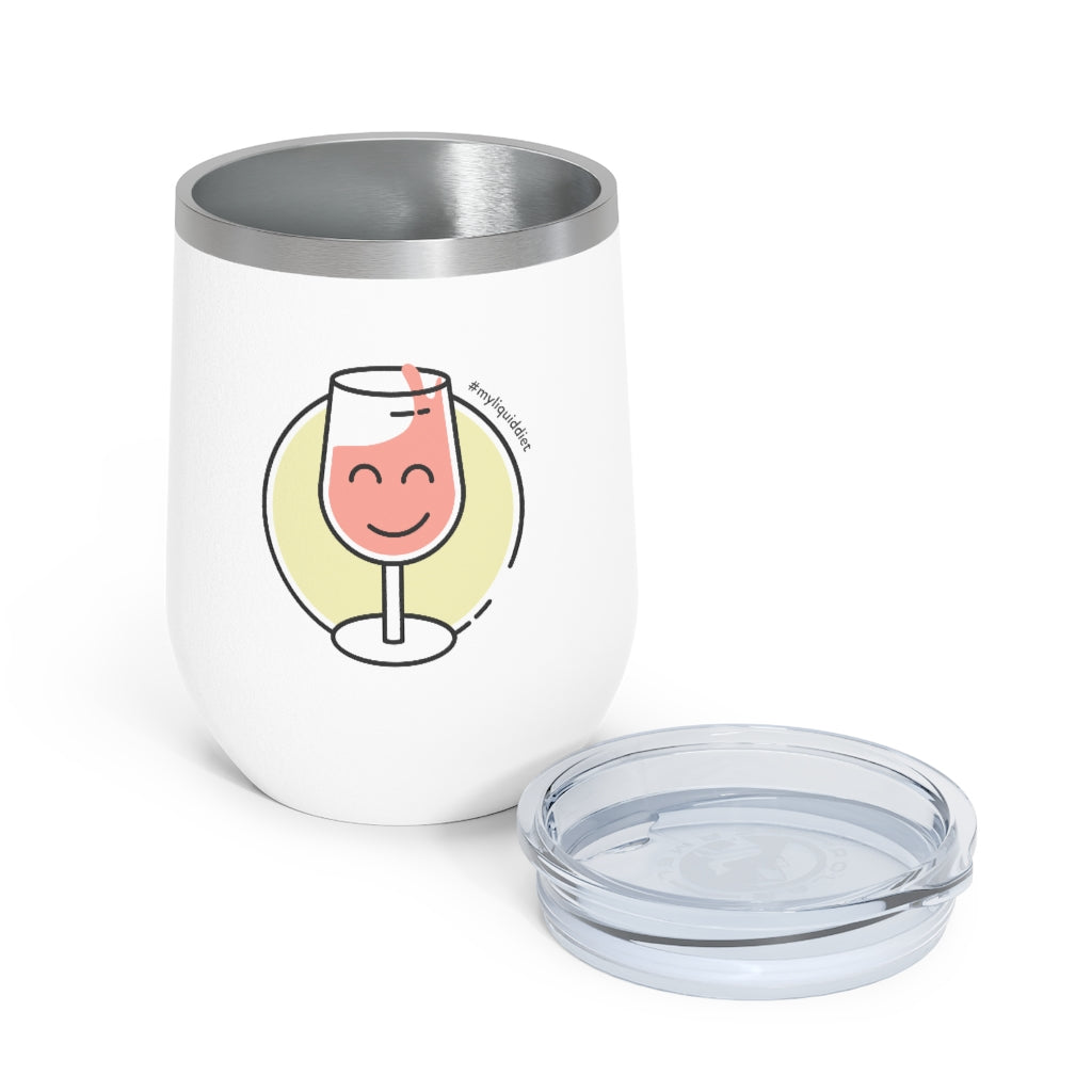 #myliquiddiet 12oz Wine Tumbler