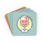 Load image into Gallery viewer, #myliquiddiet Corkwood Coaster Set
