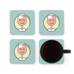 #myliquiddiet Corkwood Coaster Set