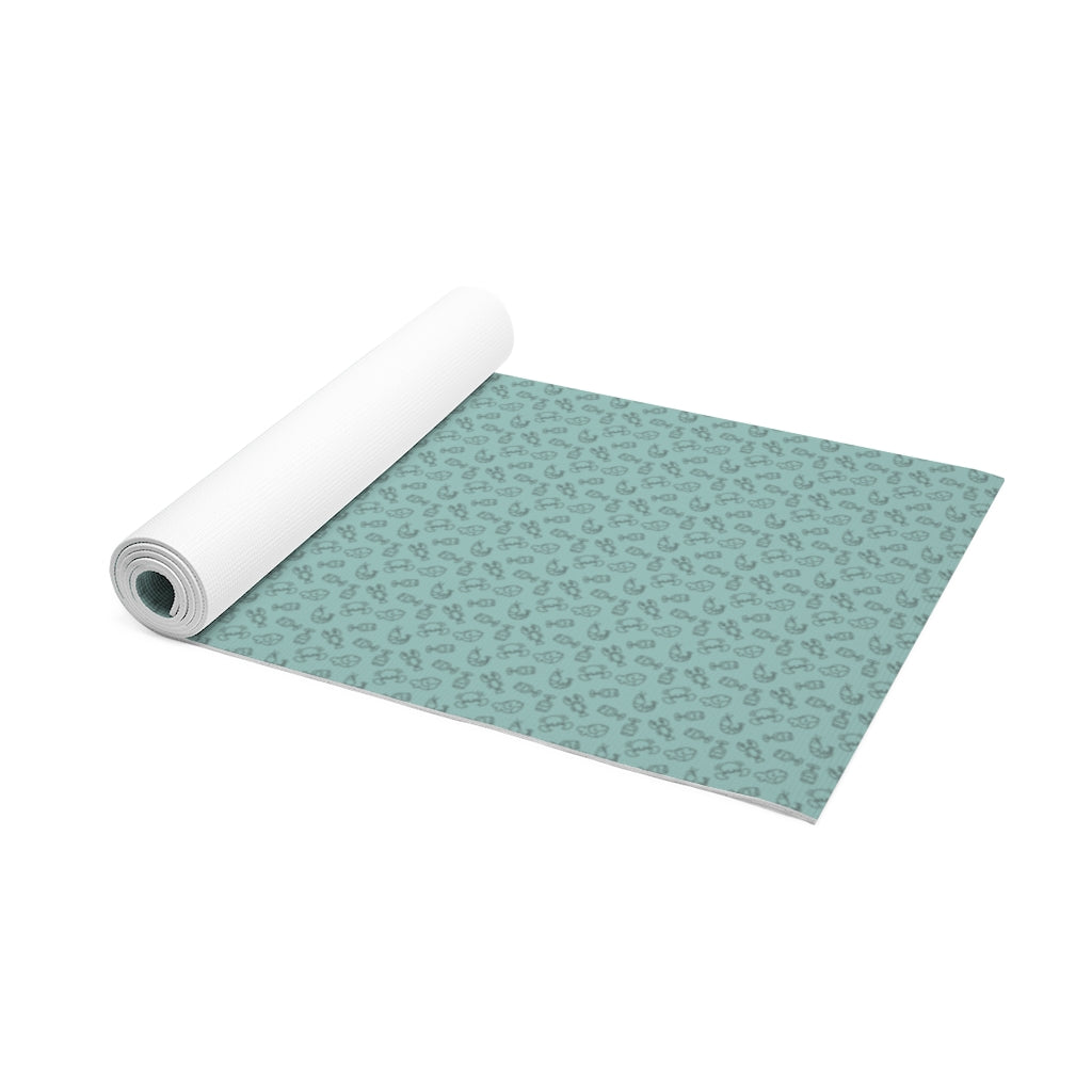 Seafood and Wine Foam Yoga Mat